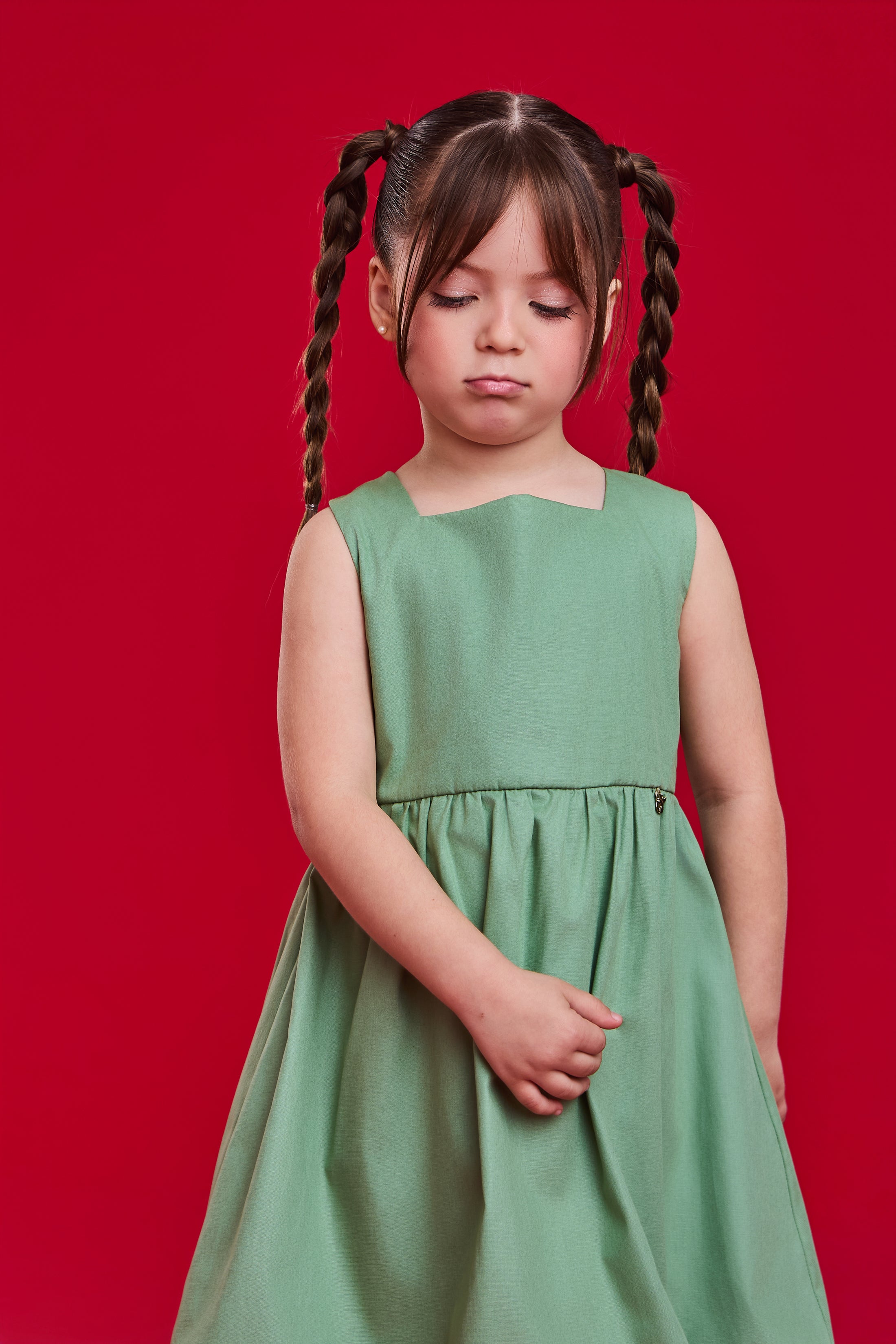 Vestido Eliza - Verde Oliva
