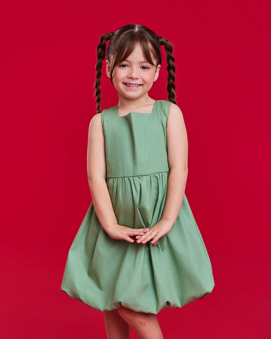 Vestido Eliza - Verde Oliva