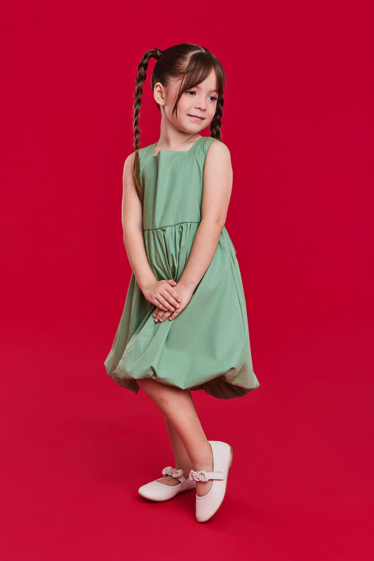 Vestido Eliza - Verde Oliva