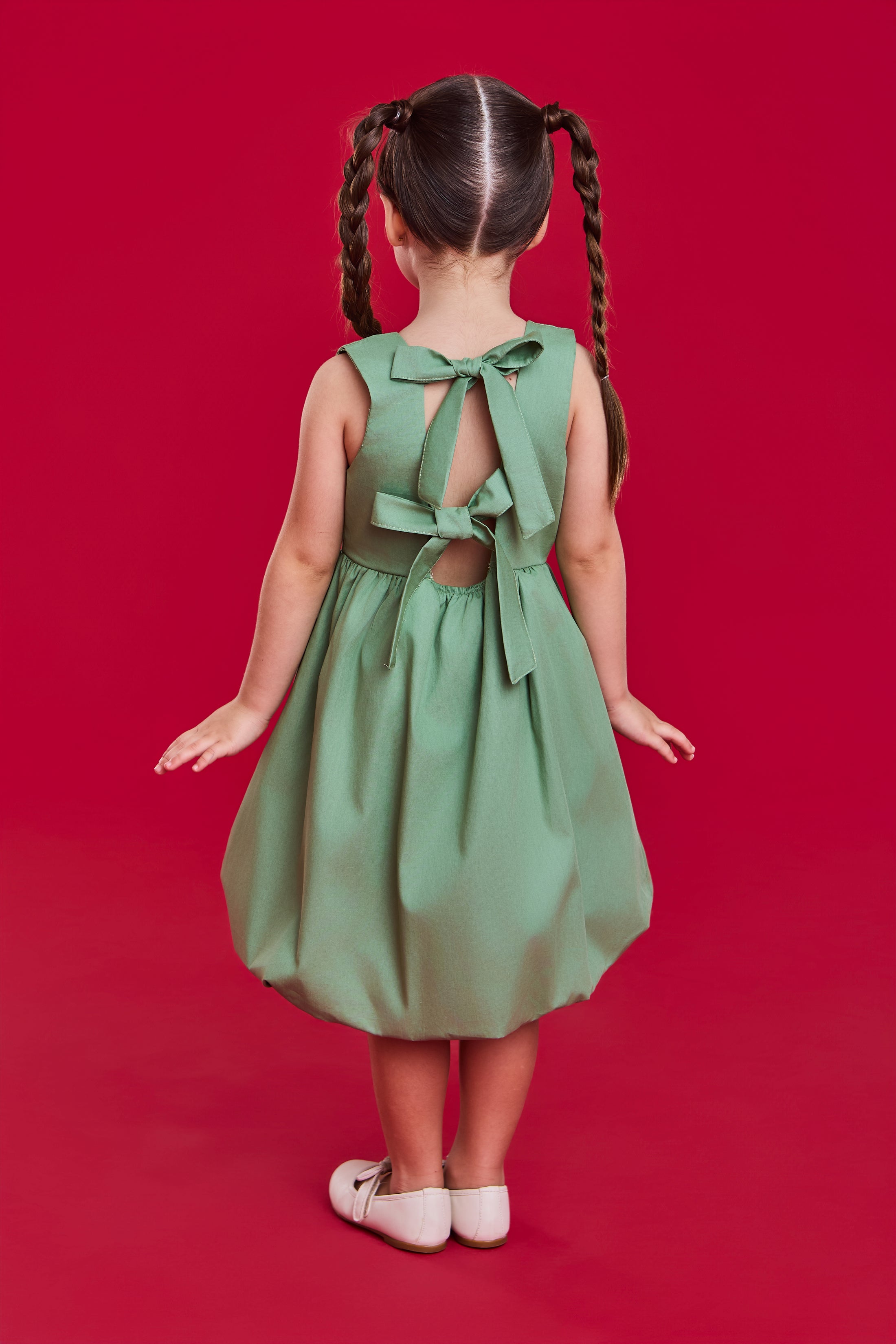 Vestido Eliza - Verde Oliva