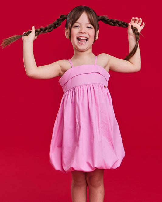 Vestido Aurora - Donut Pink