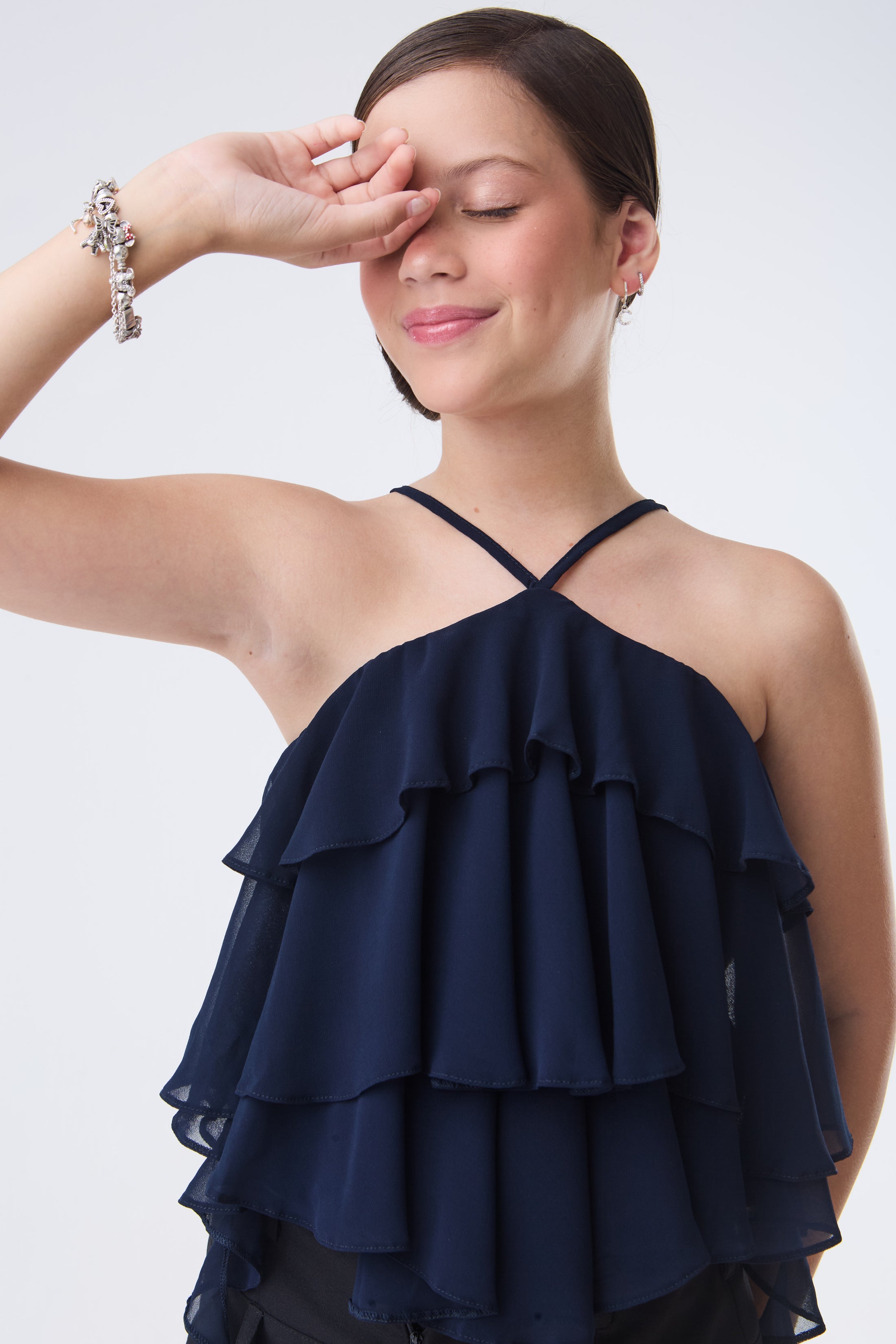 Blusa Chiara - Azul Marinho