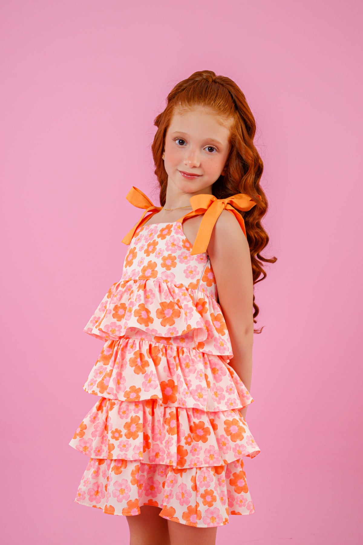 Vestido Emily - Jardin --- Encomenda (15 dias prazo Máximo)