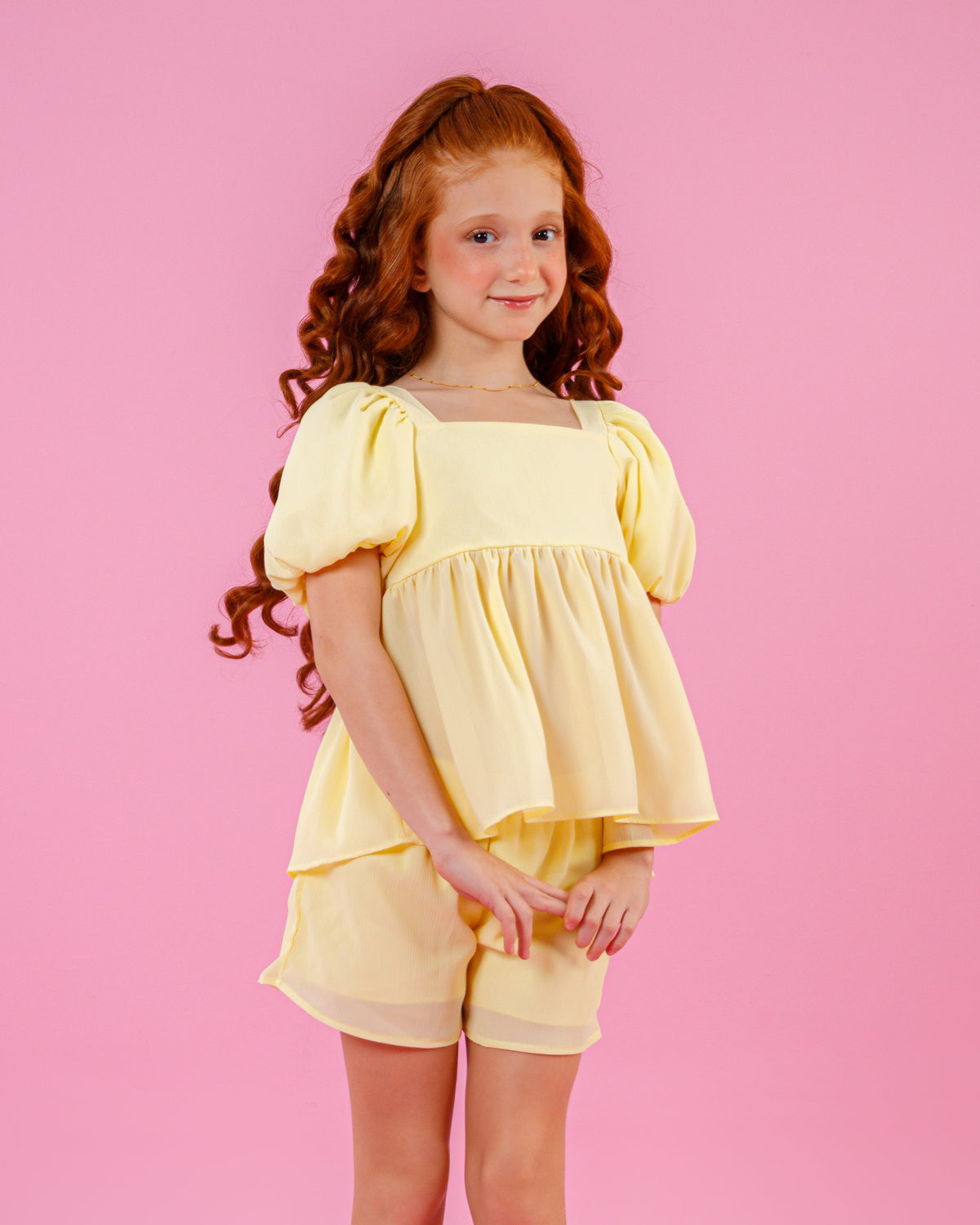 Conjunto Bia - Amarelo